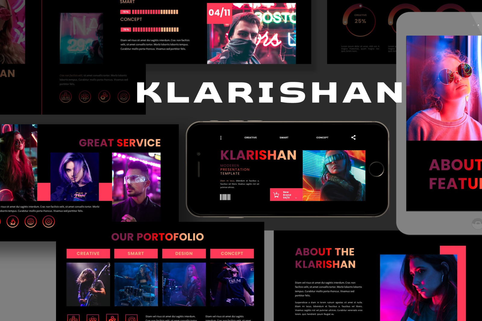 Klarishan - Creative Business Keynote Template