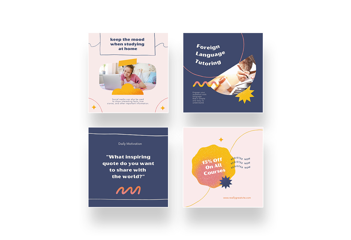 Online School Instagram Canva Online School Instagram Canva