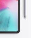 Apple iPad Pro w/ Pen Mockup