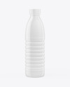 Glossy Drink Bottle Mockup