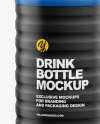 Matte Drink Bottle Mockup