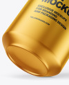 330ml Matte Metallic Drink Can Mockup