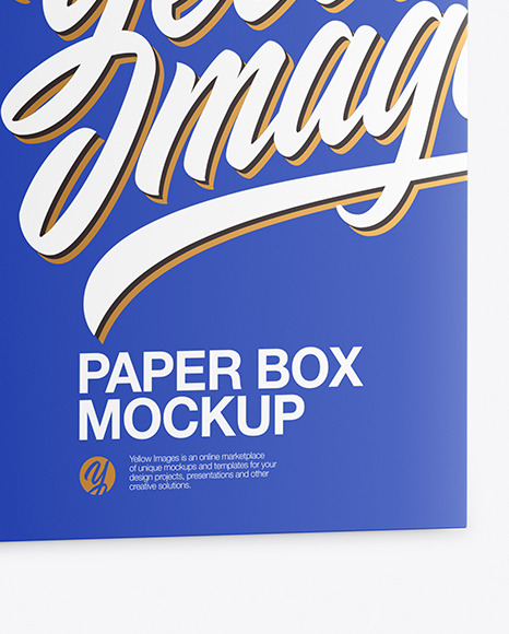Matte Plastic Jar with Box Mockup