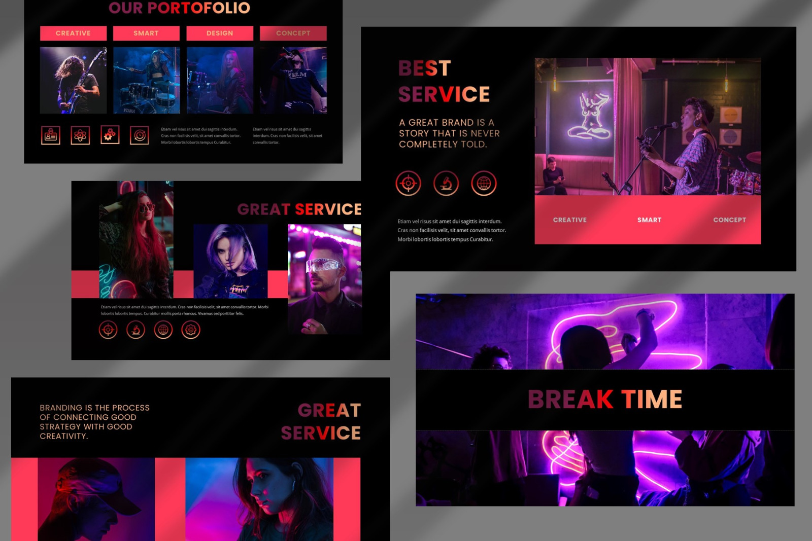 Klarishan - Creative Business Google Slide Template Klarishan - Creative Business Google Slide Template
