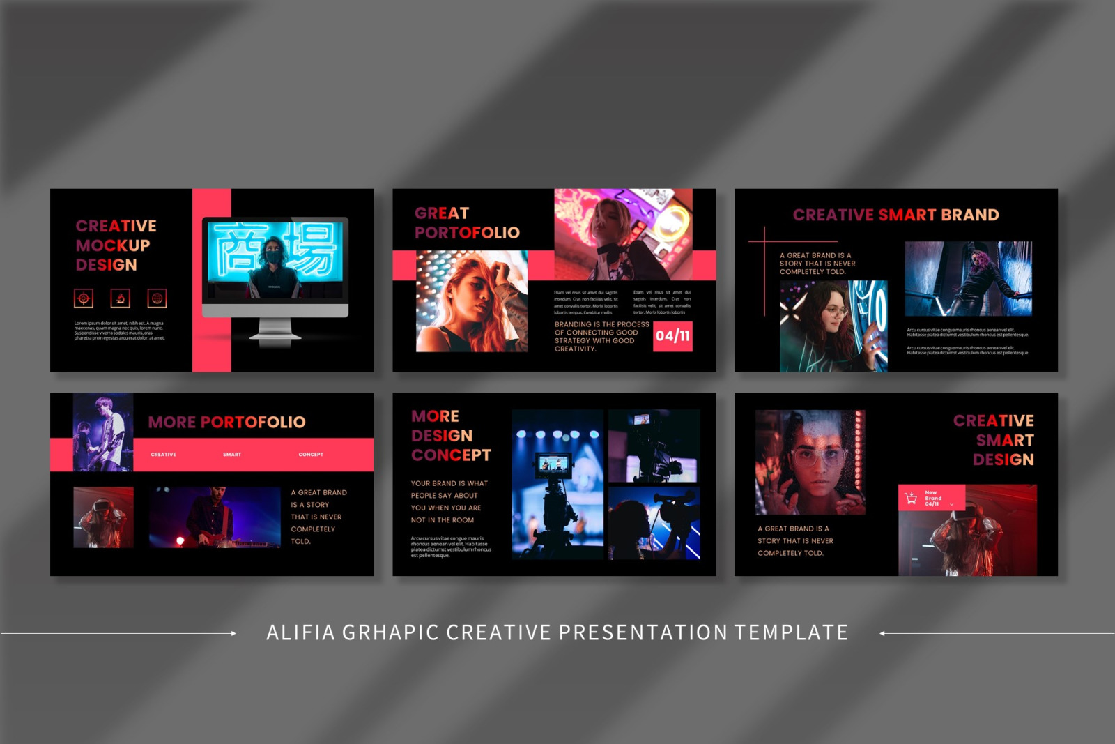Klarishan - Creative Business Google Slide Template Klarishan - Creative Business Google Slide Template