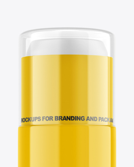 Glossy Glue Stick Mockup