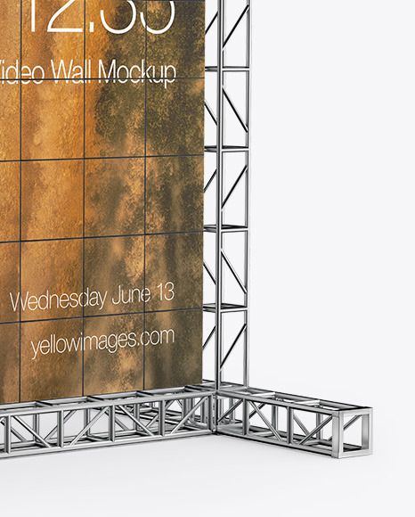 Event LED Video Wall Mockup