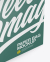 Opened Paper Bag Mockup