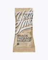 Kraft Snack Package Mockup - Hero Shot