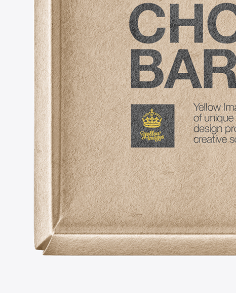 Kraft Chocolate Bar Mockup