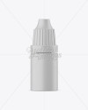 Matte Plastic Dropper Bottle Mockup