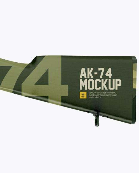 AK-74 Mockup - Side View