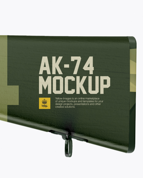 AK-74 Mockup - Side View