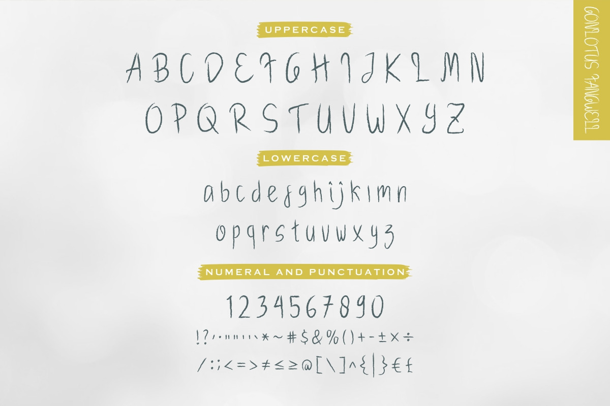 Gonlotus Fangwell Font Duo Gonlotus Fangwell Font Duo
