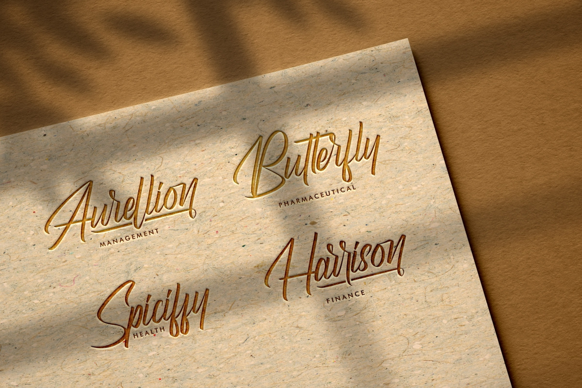 Salvations Calligraphy Script Font