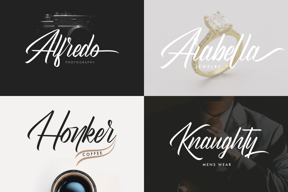 Salvations Calligraphy Script Font