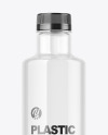 Clear Plastic Water Bottle Mockup