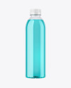 Clear Plastic Drink Bottle Mockup