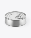 Tin Can With Pull Tab Mockup