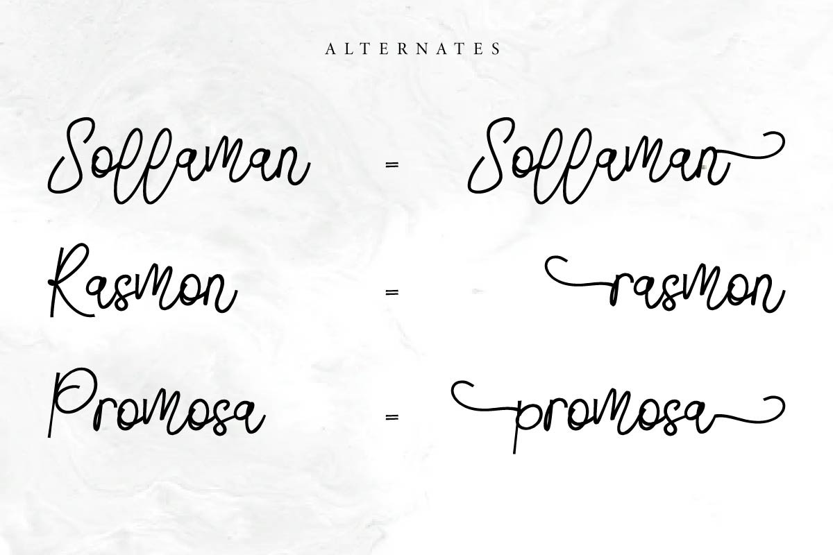 Ayesha Burns Handwriting Font