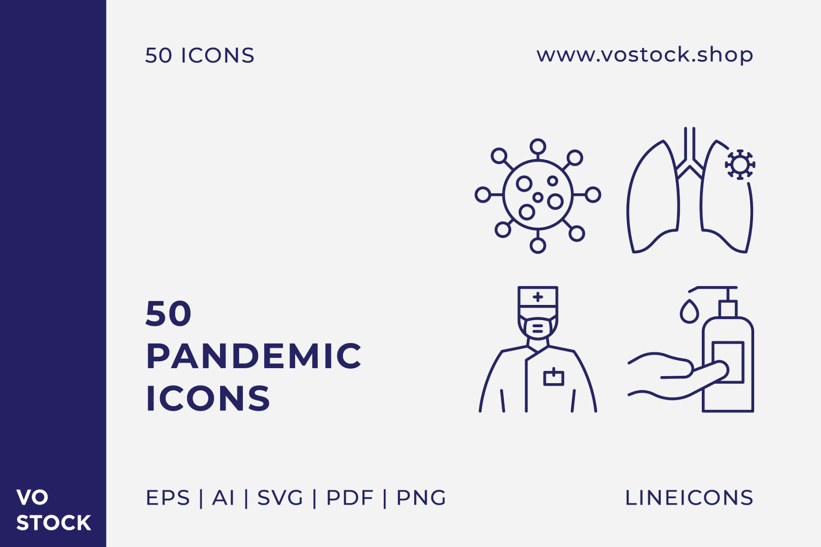 50 Pandemic Icons