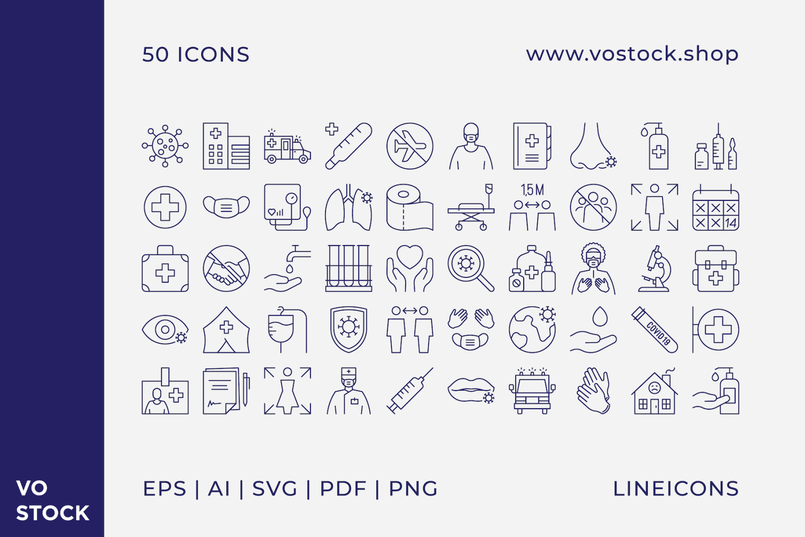 50 Pandemic Icons 50 Pandemic Icons