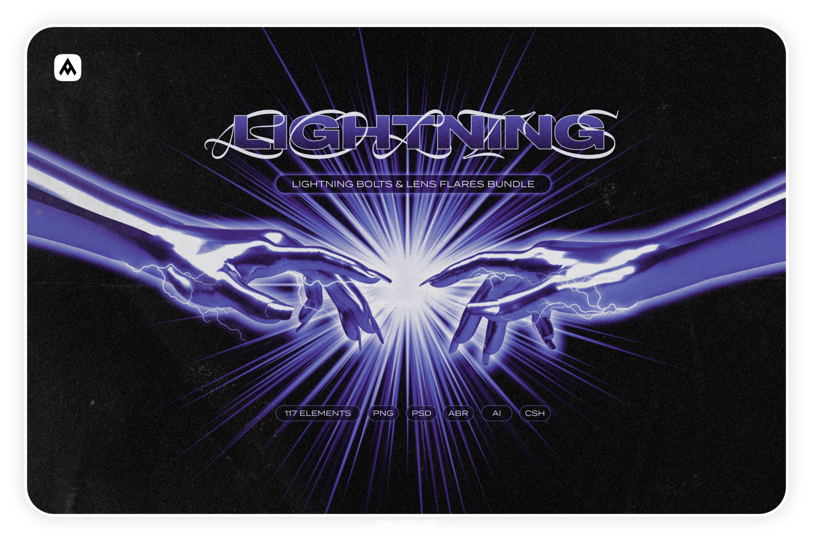 Lightning bolts & lens flares bundle Lightning bolts & lens flares bundle