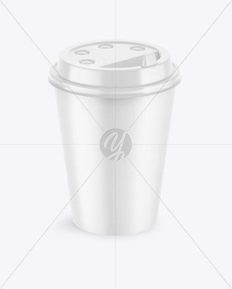 Matte Coffee Cup Mockup