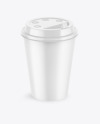 Matte Coffee Cup Mockup