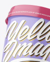 Glossy Ice Cream Cup Mockup