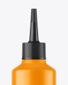 Matte Plastic Bottle w/ Spout Cap Mockup