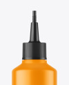 Matte Plastic Bottle w/ Spout Cap Mockup