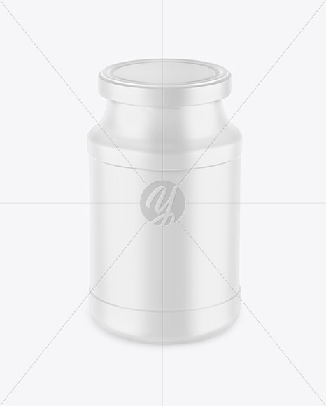 Plastic Sauce Jar Mockup