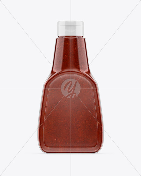 Ketchup Bottle Mockup