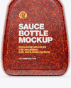 Sauce Bottle w/ Seeds Mockup