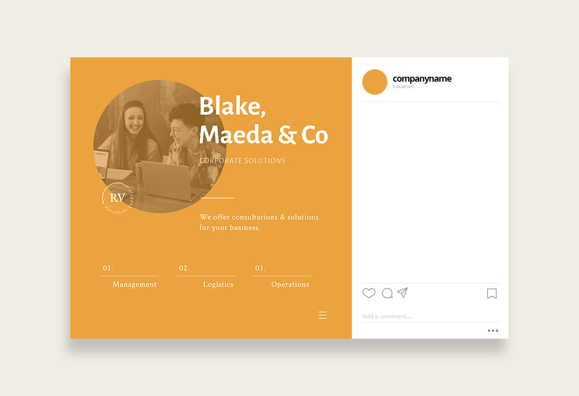 Elegant Corporate Instagram Elegant Corporate Instagram