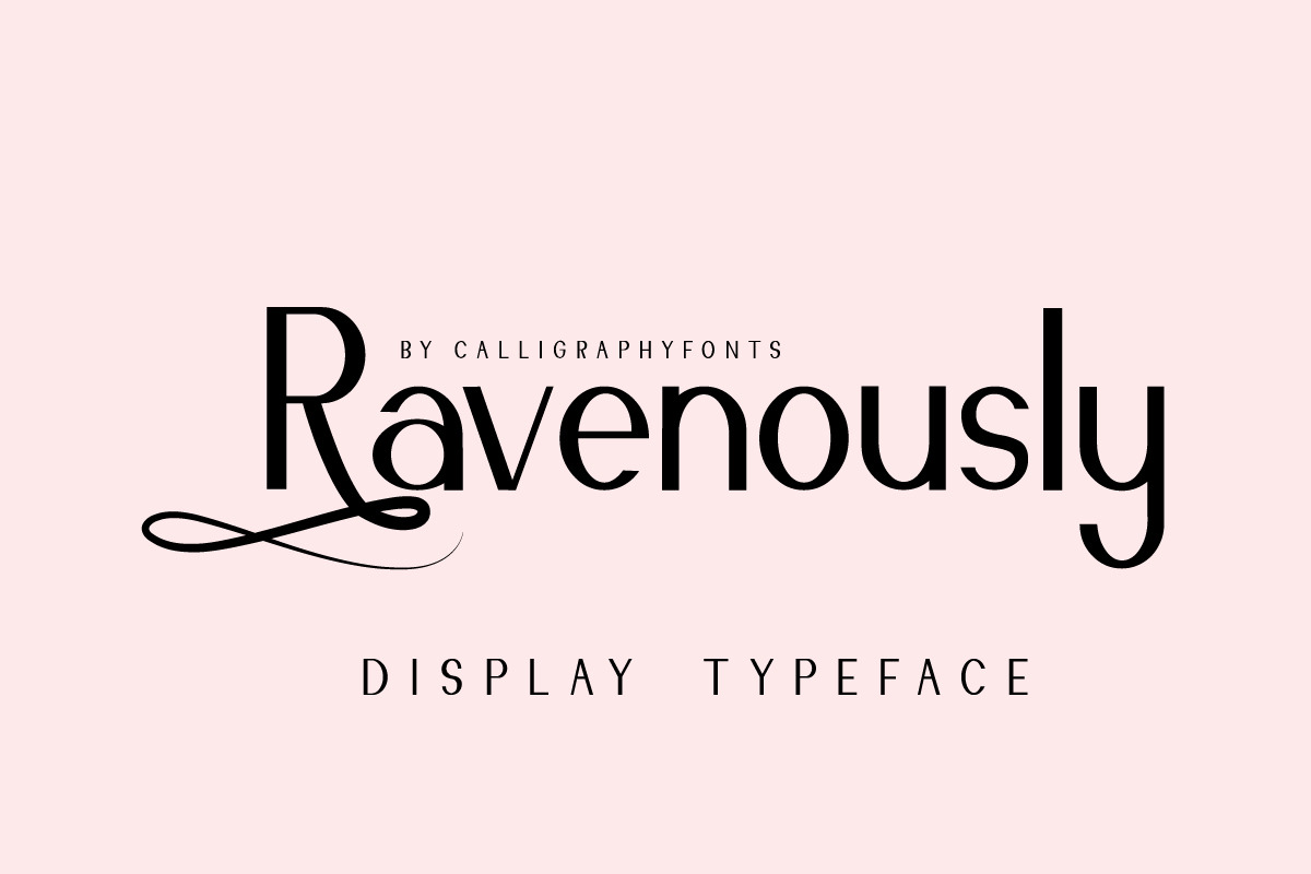 Ravenously Sans Serif Font