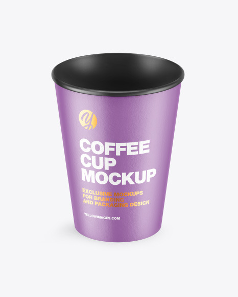 Paper Coffee Cup Mockup - Splash mockup