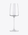 Clear Wine Glass Mockup