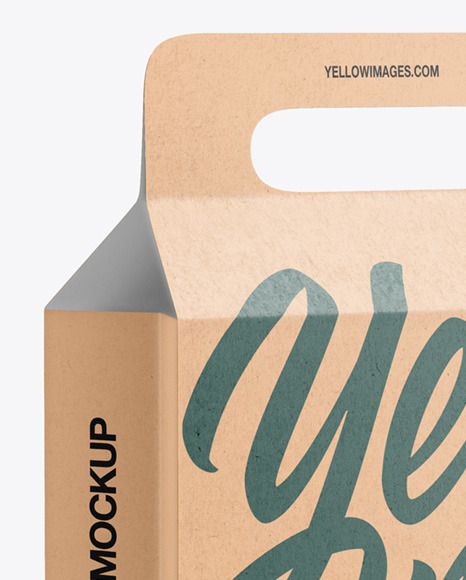 Kraft Paper Bag Mockup