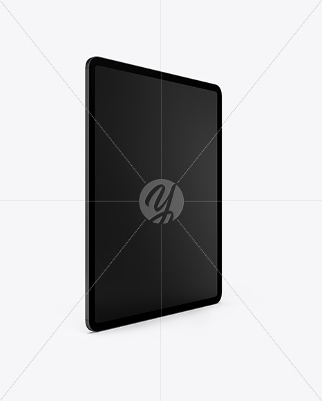 iPad Pro Space Gray Mockup