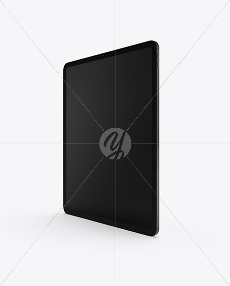 iPad Pro Space Gray Mockup