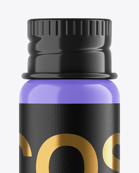 Glossy Cosmetic Bottle Mockup