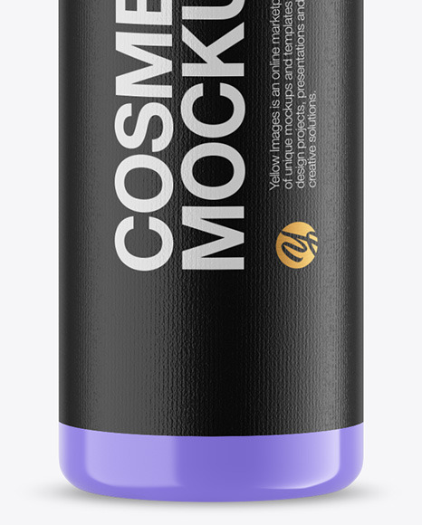 Glossy Cosmetic Bottle Mockup