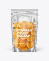 Clear Plastic Pouch w/ Dried Apricots Mockup