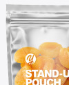 Clear Plastic Pouch w/ Dried Apricots Mockup