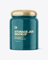 Storage Jar Mockup