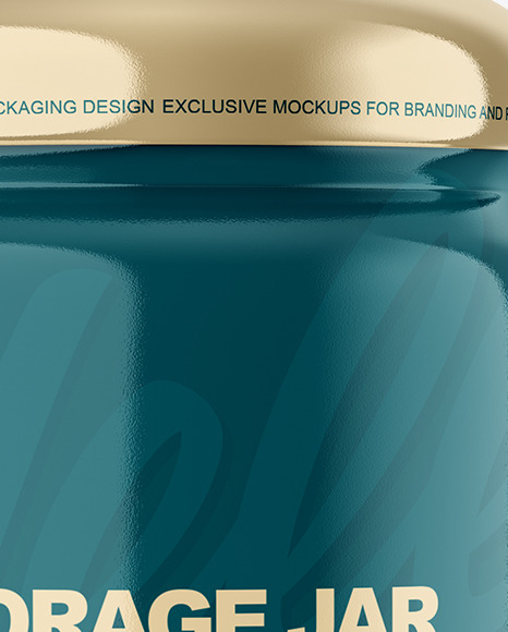 Storage Jar Mockup