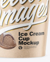 Kraft Ice Cream Cup Mockup