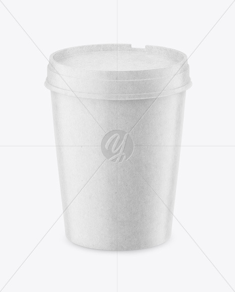 Kraft Ice Cream Cup Mockup